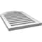 Ekena Millwork Octagonal Top Surface Mount PVC Gable Vent w/ 2"W x 1-1/2"P Brickmould Frame, 18"W x 28"H GVPOT18X2802SF - alternate 3